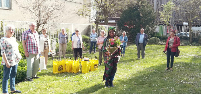 Een extra goede vrijdag voor bewoners woongroep Nolenshoek